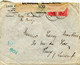 BELGIQUE - COB 137+138X2 SIMPLE CERCLE PANNE SUR LETTRE CENSUREE POUR LA SUISSE, 1916 - Not Occupied Zone