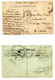 BELGIQUE - LOT DE 4 CARTES POSTALES ADRESSEES EN BELGIQUE NON OCCUPEE, 1915 - Zona Non Occupata