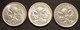 AUSTRALIE - AUSTRALIA - LOT DE 3 PIECES DIFFRENTES - 5 CENTS 1981 - 1989 - 2006 - Elizabeth II - KM 64 - 80 - 401 - 5 Cents