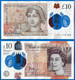 Royaume Uni 10 Pounds 2017 Serie CJ Polymer Pound Grande Bretagne Angleterre UK United Kingdom Queen 2 Que Prix + Port - 10 Pounds