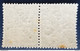 #35 SPM 1891-92 - YT46 Bloc De 4 Et YT47 Paire - Surcharge à Cheval Et Décalage - Otros & Sin Clasificación