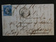 AN18 FRANCE  BELLE LETTRE  1858 FIGEAC A CAHORS + TEXTE+N°14+AFFRANCH . PLAISANT++ - 1853-1860 Napoleon III