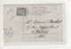 Antike Postkarte ÄGYPTEN VERSCHLEIERTE FRAU, BRIEFMARKE FRANKEREICH - Dessouk