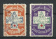 FRANCE 1914/1915 Secours Aux Blesses Office Central Dijon Red Cross Vignettes Advertising Stamps O NB! Faults! - Croce Rossa