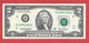Rarität ! 1X 2 US-Dollar Auf Informations-Blatt [2003] > B 12081992 A < {$002-007BL} - National Currency