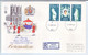 BAT  R-FDC  QE II  25th Anniversary 1979  Halley Bay To USA - FDC