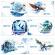 AVATAR 2023 NEW ZEALAND NEW *** The Way Of Water - PANDORA Set Of 6v ,Film, Movie,Cinema FDC+ 6 MS MNH (**) LIMITED - Lettres & Documents