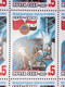 RUSSIA MNH (**)1987 Soviet-Syrian Space Flight  Mi 5737-39 - Feuilles Complètes