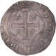 Monnaie, France, Charles VIII, Blanc à La Couronne, Châlons-en-Champagne, TTB - 1483-1498 Charles VIII The Affable