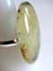 Bague Préhnite Rutile, Bague Pierre Naturelle, Pierre Non Traitée, Préhnite Avec Inclusions D'épidote, Anneau Réglable A - Bagues