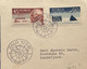 NORWAY 1961, FDC PRIVATE COVER, ILLUSTRATE FLAG, AMUNDSEN'S ARRIVAL AT SOUTH POLE, PARTY & TENT, 2 STAMP, OSLO CITY CANC - Storia Postale