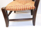 Delcampe - *ANCIENNE CHAISE D'ENFANT BOIS & PAILLE 2 COULEURS Collection Déco Poupée   E - Stühle