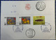 1996 MACAU INTERNATIONAL AIRPORT FIRST FLIGHT REGISTERD COVER TO BRUXELLS-BELGIUM - Lettres & Documents