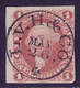 USA — SCOTT R4a — 1¢ TELEGRAPH REVENUE — IMPERF WITH HANDSTAMP — SCV $800 - Fiscaux