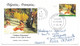 ENVELOPPE PREMIER JOUR FDC / CEINTURE DE MORE FOLKLORE POLYNESIEN / POLYNESIE FRANCAISE 1986 AFAREAITU MOOREA - Storia Postale