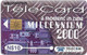 Namibia - Telecom Namibia - Millennium 2000 - Merry Christmas, Solaic, 1999, 10$, Used - Namibia