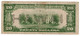 United States 20 Dollars 1934 F Federal Reserve "L-A" HAWAII Emergency Issue - Hawaii, Nord Africa (1942)