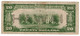 United States 20 Dollars 1934 F Federal Reserve "L-A" HAWAII Emergency Issue - Hawaii, North Africa (1942)