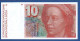 SWITZERLAND - P.53g(3) - 10 Francs 1987 UNC, Serie 87L5878465   -signatures: F. Schaller & Meyer - Suisse