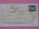 AU 20 FRANCE BELLE LETTRE 3 JUIN 1853 NAPOLEON  N°10 ROUBAIX    A DUNKERQUE+++AFFR. INTERESSANT++ - 1852 Louis-Napoleon