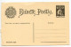 Macau 1910's Mint 1a. Ceres Postal Reply Card Half - Lettres & Documents