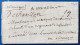 FRANCE Lettre 1706 LENAIN N°1 CHATILLON (SUR SEINE) Manuscrit, Pour Le MARQUIS DE CHAROST Colonel D'armée En ALLEMAGNE - ....-1700: Precursori