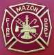 Insigne Tissu POMPIER USA MAZON FIRE DEPARTEMENT - Pompiers