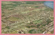 F2375  Postcard   AIRVIEW Of ANCHORAGE ALASKA Largest City In Alaska Has Grown From 10,000 To 65,000 People - Anchorage