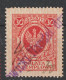 6265 POLONIA POLAND POLOGNE POLSKA ,Revenue Stamps Fiscal Tax (OPLATA STEMPLOWA)Used - Fiscale Zegels