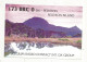 Cp , Carte QSL ,  BRAVO ROMEO CHARLIE, International DX - SWL Group Belgium, ILE DE LA REUNION,  2 Scans - Radio Amateur