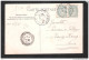 France Postcard Sent To Hong Kong Hongkong RECEIVING POSTMARK VICTORIA HONG-KONG 9 JA 1906 POSTED 8TH DEC FRANCE - Lettres & Documents