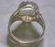 Delcampe - Jolie BAGUE Tête Gorille Argenté -Taille 11-Diamètre Intérieur(pour Le Doigt): Environ 21 Mm -"neuf De Stock"- Vers 2000 - Rings