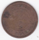 Chypres,  1/2 Piastre 1891 Victoria , En Bronze, KM# 2 - Cyprus