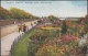 Floral Display, Rotten Row, Southport, Lancashire, 1929 - Valentine's Postcard - Southport
