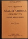 Analisi Chimica Qualitativa Di Sostanze Minerali Ed Organiche - Hoepli - 1923 - Mathématiques Et Physique