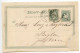 Delcampe - Norway 1880's 9 Uprated 5o. Post Horn Postal Cards; Bergen To Biglen, Switzerland; Ambulant Postmarks - Postwaardestukken