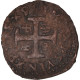 Monnaie, Italie, Charles VIII, Cavallo, 1483-1498, Sulmona, TB+, Cuivre - 1483-1498 Charles VIII The Affable