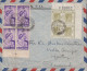 1949. HONGKONG. GEORG VI. TWENTYFIVE CENTS In Beautiful Margin 4-block With Number Together... (Michel  158+) - JF438534 - Lettres & Documents