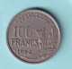 France - 1954- 5 Francs   - KM918.2 - 100 Francs