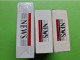 Delcampe - Lot 3 Anciens PAQUETS De CIGARETTES Vide - NEWS - Vers 1980 - Empty Cigarettes Boxes