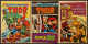 THOR Lot De 3 Comics Différents. Artima Color, Aredit (1979-1985) - Thor