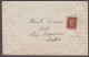 1870ca. Embossed Valentines Envelope With 1858-79 1d Red Pl.202 Tied By "304" Numeral Of Fordingbridge, Sent Locally - Briefe U. Dokumente