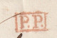 1835  - Lettre Pliée Avec Corresp. De 2 P En PP Port Payé De Castelnaudary, Aude, Grand Cachet Vers Toulouse, Gd Cachet - 1801-1848: Précurseurs XIX