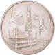 Monnaie, Belgique, Baudouin I, Brussels World Fair, 50 Francs, 1958, Bruxelles - 50 Frank