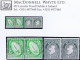 Ireland 1934 Se Experimental Coil ½d Imperf X Perf 14 2d Imperf X Perf 14 In Fresh Mint Pairs - Nuovi