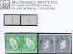 Ireland 1934 Se Experimental Coil ½d Imperf X Perf 14 2d Imperf X Perf 14 In Fresh Mint Pairs - Nuovi