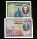 ESPAÑA LOTE BILLETES 25 Y 50 PESETAS 1928 BANCO DE ESPAÑA MBC+/VF+ - Collections