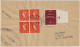 GB / THE NETHERLANDS - 1958 PAQUEBOT Cover From RMS "ARNHEIM" Cancelled "HOEK VAN HOLLAND" With Mixed Franking - Covers & Documents