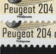DECOUVERTE TIRAGE PHILAPOSTE AVEC UN A SUR TP COMMEMO CABRIOLET PEUGEOT 5390A RR - Unused Stamps