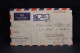 Malaya 1955 Parit Buntar Registered Air Mail Cover To South India__(6416) - Federation Of Malaya